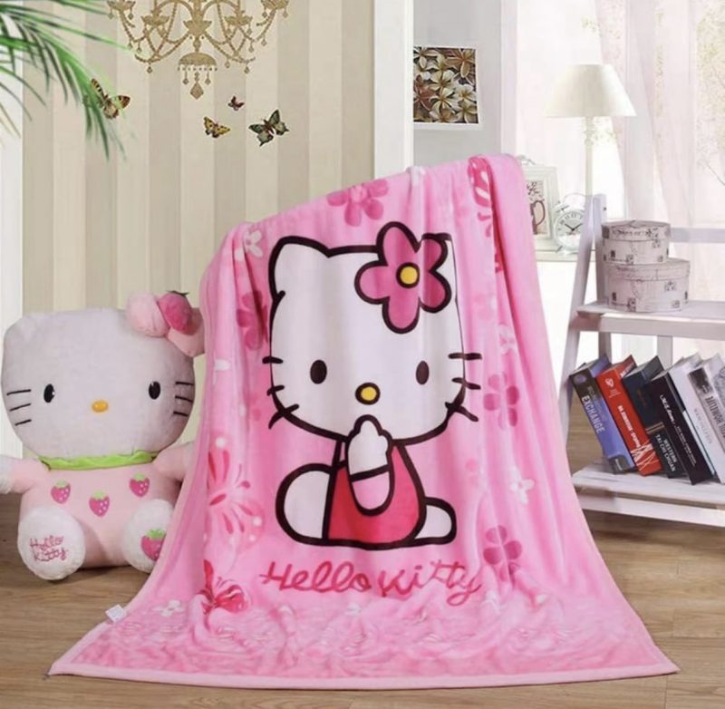Hello kitty Throw Blanket