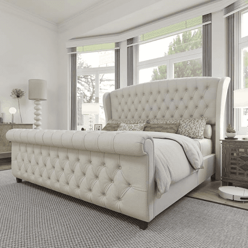 AMERLIFE Queen Size Platform Bed - Best home decor on amazon