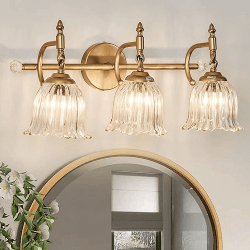 3-Light Bathroom Vanity Light Fixtures Amazon