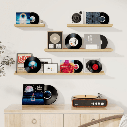 16 Inch Long Floating Shelves