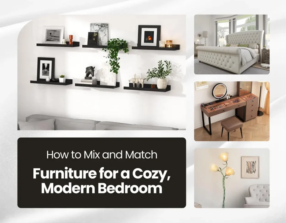 How to Mix and Match Furniture for a Cozy, Modern Bedroom
