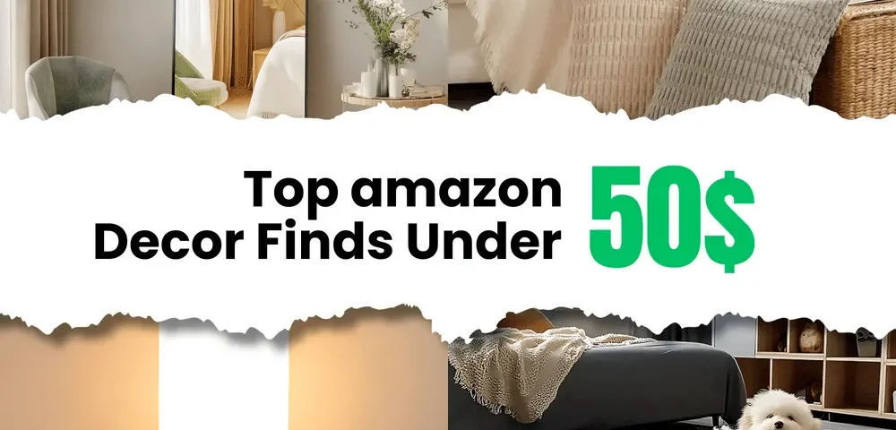 Top Amazon Decor Finds Under $50 for Any Room
