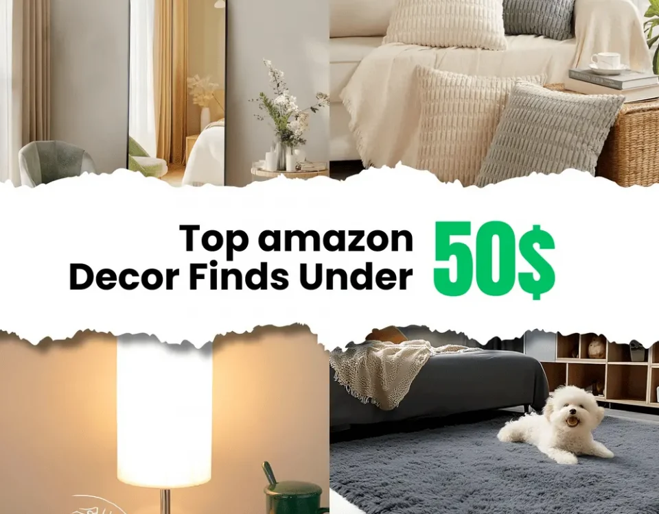 Top Amazon Decor Finds Under $50 for Any Room